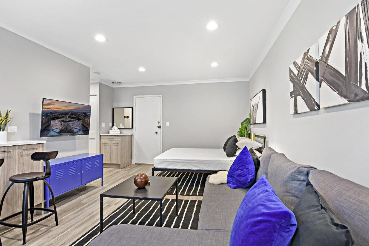 Sophisticated Studio Apartment With Modern Kitchen - Oakdale Od2 Rep Chicago Buitenkant foto