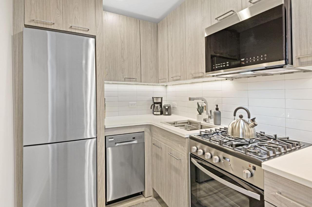 Sophisticated Studio Apartment With Modern Kitchen - Oakdale Od2 Rep Chicago Buitenkant foto